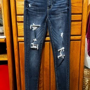 American Eagle ripped jeans